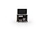Caloma Rack Tubo C/Cor 131 Vt Carvalho/Tecido - Imagem 1