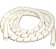 Tubo Espiral 1,0m 1/4 Branco Mister - Imagem 1