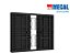 Janela Mecal Veneziana  C/Grade Mos - 100x100 Req. - Imagem 1