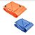 Lona C/Ilhos 5x3 Laranja / Azul  Dtools - Imagem 1