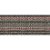 Tapete Kapazi 43cm Tropical Tribal Vinho - Imagem 1