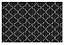 Tapete Kapazi 43cm Arabe Preto - Imagem 1