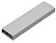 Canaleta Dutotec X 53x15 - 2m C/ Tampa Branco - Imagem 1
