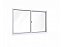 Lucasa Janela Correr Lat. 1 Fol Fix S/Grade 9391.1 - Imagem 1