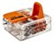 Conector Wago 3 Fios 4,0mm (4pcs) - Imagem 1