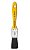 Pincel Atlas 319(B) 3/4    Amarelo (Cerda Preta Esmalte) - Imagem 1