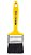 Pincel Atlas 319(F) 2.1/2  Amarelo (Cerda Preta Esmalte) - Imagem 1