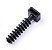 Chumbador Uv Frontec 8mm Preto - 100 Pcs - Imagem 1