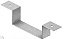 Suporte Duplo Eletrocalha 100x100mm - Imagem 1