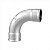 Curva Galvanizada 1c/ Rosca - Imagem 1