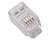 Conector Rj Tel Rj11 4vias - Imagem 1