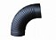 Curva Lareira 150mm Preto - Imagem 1