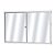 Mgm Janela Correr  2f Mov 5,5 100x120 Rf5220 Br - Imagem 1