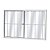 Mgm Janela Correr 2f Mov C/Gr 5,5 100x120 Rf5214 - Imagem 1