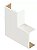 Cotovelo 90g 20x10 Branco Tramo - Imagem 1