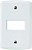 Emb Lux2 Placa Modular Branco 4x2 1ph Tramontina - Imagem 1
