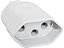 Plug Femea 3p 20a Tramontina Branco - Imagem 1