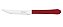Faca Tramontina Churrasco Inox 4 Leme Vermelha - Imagem 1