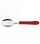 Colher Tramontina Cha Inox Leme Vermelha - Imagem 1