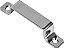 Puxador Alca Inox 95mm - Imagem 1