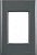Emb Giz Placa Modular Grafite 3ph Tramontina - Imagem 1