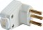 Plugue Macho Angular 3p 10a Br - Imagem 1