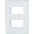 Emb Liz Placa Modular Branco 2ph Tramontina New - Imagem 1