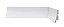 Rodape Santa Luzia Poliestireno 496 15cm 2,4m Liso - Imagem 1