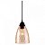 Pendente Taschibra Sarah Boreal Conhaque 1xe27 Pre - Imagem 1