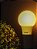 Lampada Bulbo Led   5w Amarela Taschibra - Imagem 2