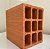 Tijolo 9 Furos 11,5x19x14 (Meio) - Imagem 1