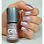 Kit  6 esmaltes Metalicos Bella Brazil EFEITO GEL - SEM CABINE - 212, 213, 214, 216, 218, 219. - Imagem 6