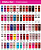 Kit 18 Esmaltes Efeito Gel - Imagem 1