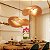 Luminária de Teto Lustre Pendente Bambu Luzza Honolulu 60 Fio Branco - Imagem 3