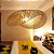 Luminária de Teto Lustre Pendente Bambu Luzza Honolulu 60 Fio Branco - Imagem 6