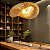 Luminária de Teto Lustre Pendente Bambu Luzza Honolulu 60 Fio Branco - Imagem 11