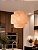 Luminária de Teto Lustre Pendente Bambu Luzza Cayman 40 Fio Branco - Imagem 4