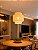 Luminária de Teto Lustre Pendente Bambu Luzza Cayman 40 Fio Branco - Imagem 6