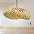 Luminária de Teto Lustre Pendente Bambu Luzza Honolulu 50 Fio Preto - Imagem 1