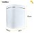 Lixeira Inteligente Yuna Square Sense 11L Bateria Recarregável Suporte Sacos Interno Branco Rosé Gold - Imagem 7
