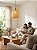 Lustre Bambu Luzza Aruba - Imagem 4