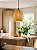 Lustre Bambu Luzza Aruba - Imagem 6