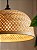 Luminária de Teto Lustre Pendente Bambu Luzza Bruma Rústico - Imagem 8