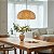 Lustre Bambu Luzza Malibu 45 Fio Branco - Imagem 4