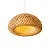 Lustre Bambu Luzza Malibu 30 Fio Branco - Imagem 4