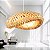 Lustre Bambu Luzza Honolulu 40 Fio Branco - Imagem 1