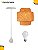 Lustre Bambu Yuna Cayman 35 Fio Branco - Imagem 10