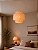 Lustre Bambu Yuna Cayman 35 Fio Branco - Imagem 4