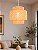 Lustre Bambu Yuna Cayman 35 Fio Branco - Imagem 6