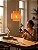 Lustre Bambu Yuna Cayman 30 Fio Branco - Imagem 4